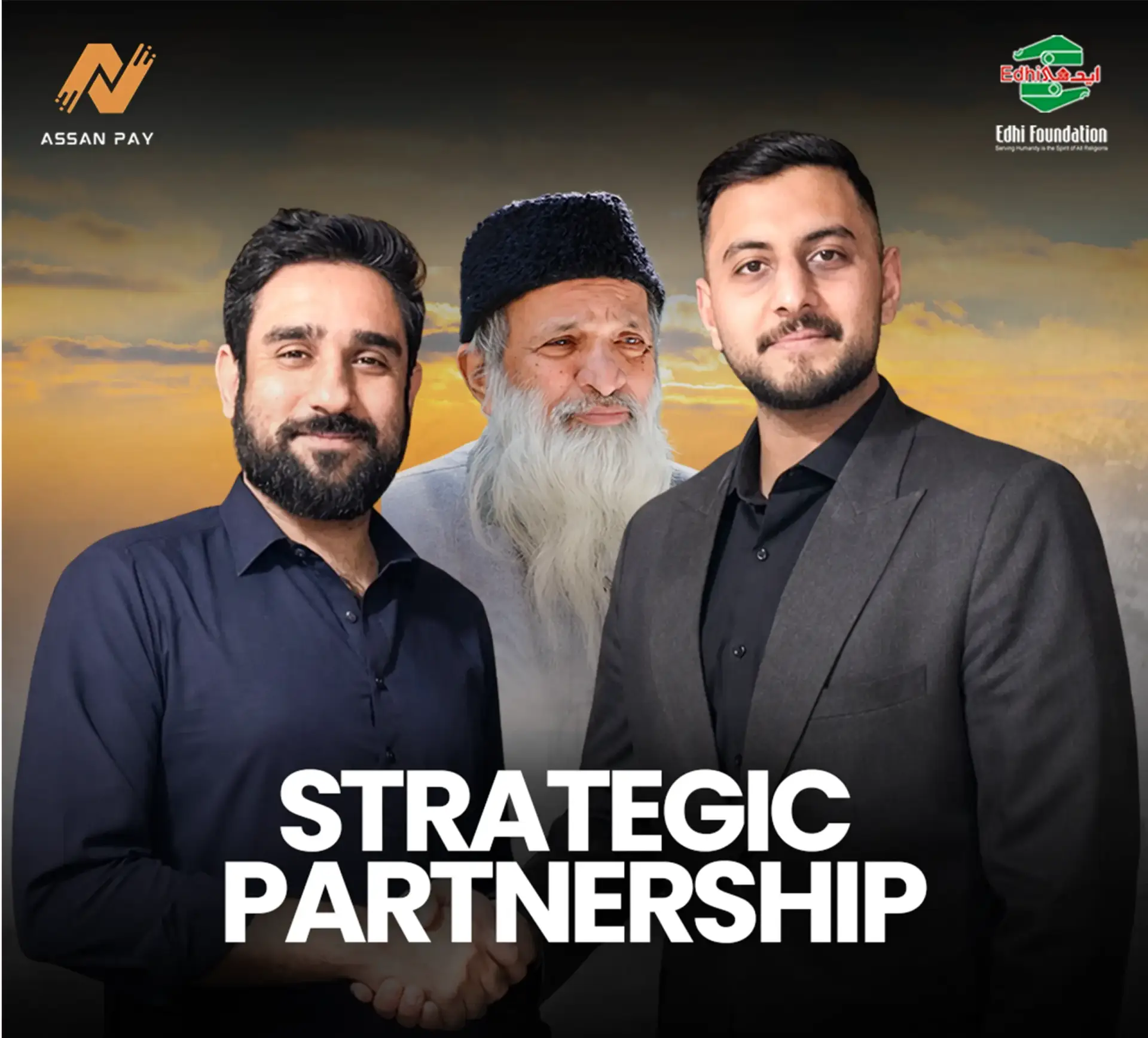 AssanPay Edhi Foundation collaboration